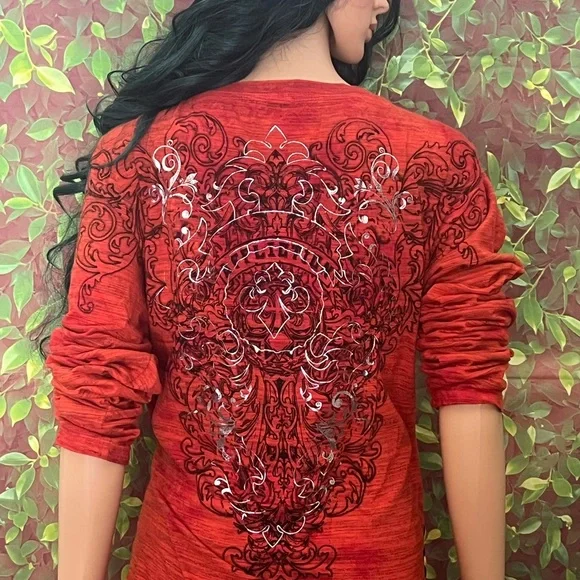 Affliction Woman  Long sleeve Sweater - Picture 3 of 12